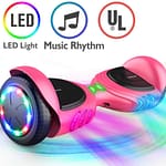 TOMOLOO Music-Rhythmed Hoverboard - best for kids and adults