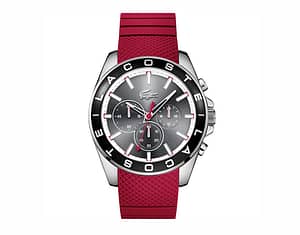 Lacost Red Westport Chronograph Watch
