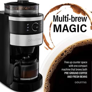 Gourmia GCM4850 Grind and Brew Coffee Maker